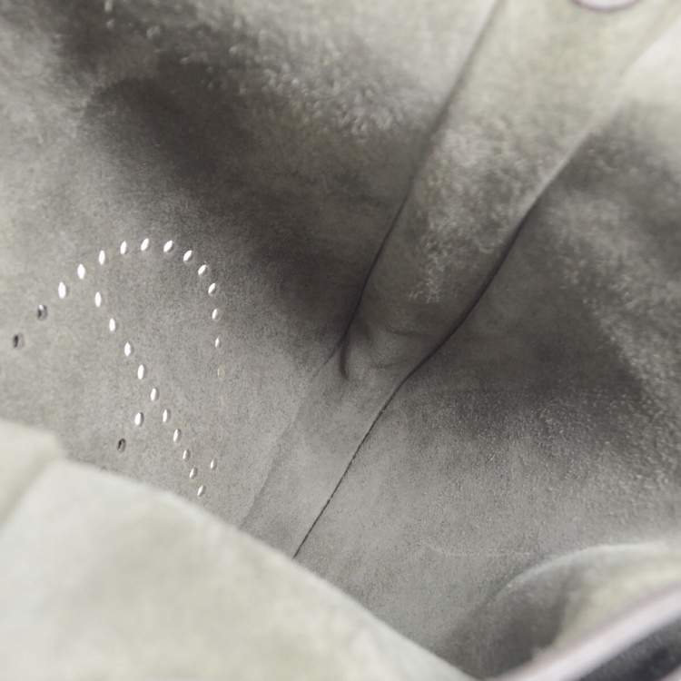 Pre Owned Hermes Evelyne III Etain Taurillon Clemence Leather Shoulder Bag