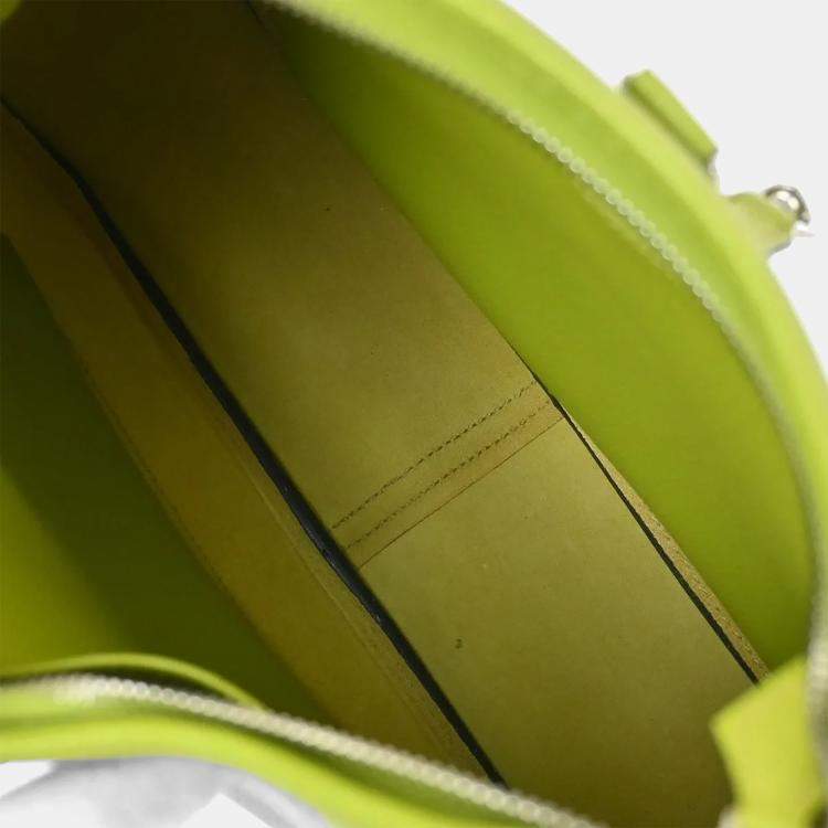 مملوكة مسبقًا Hermes Trim 31 Anis Green Chevre Mysore Leather Shoulder Bag