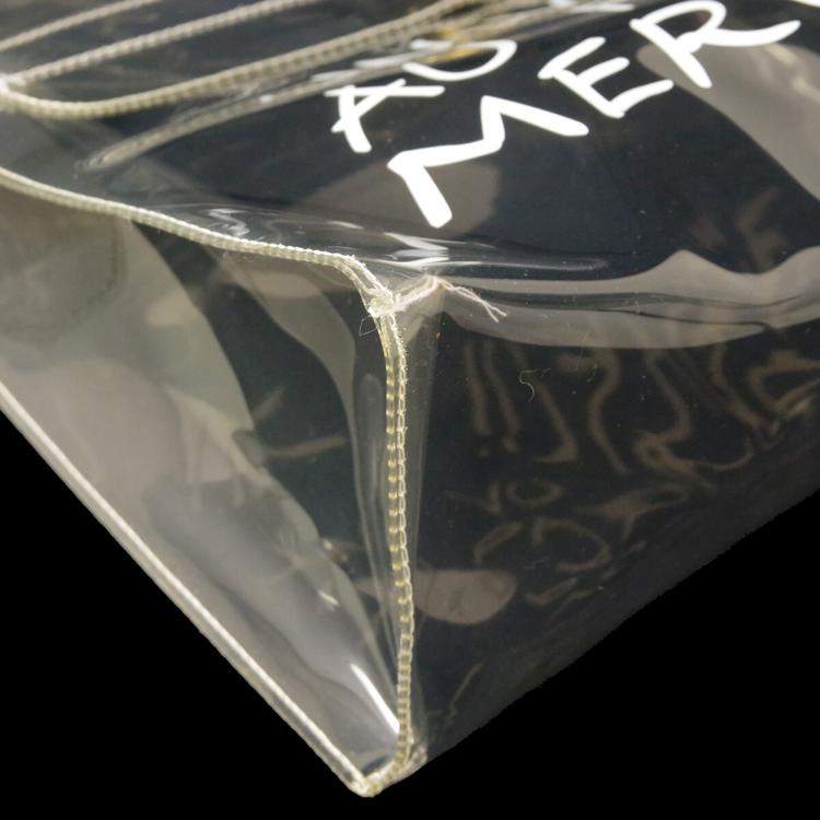 Pre Owned Hermes Kelly Souvenir De L'Exposition 1997 Vinyl Beach Bag