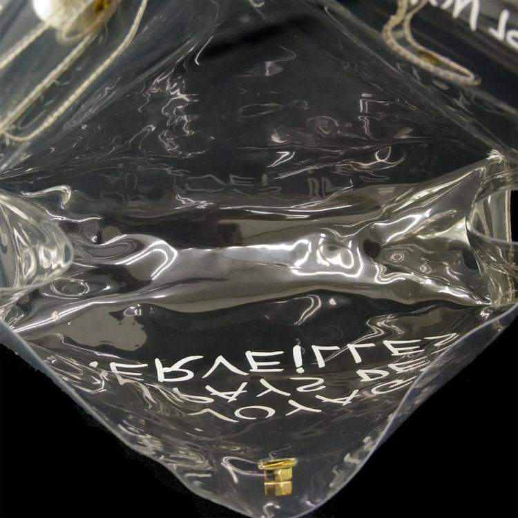 Pre Owned Hermes Kelly Souvenir De L'Exposition 1997 Vinyl Beach Bag