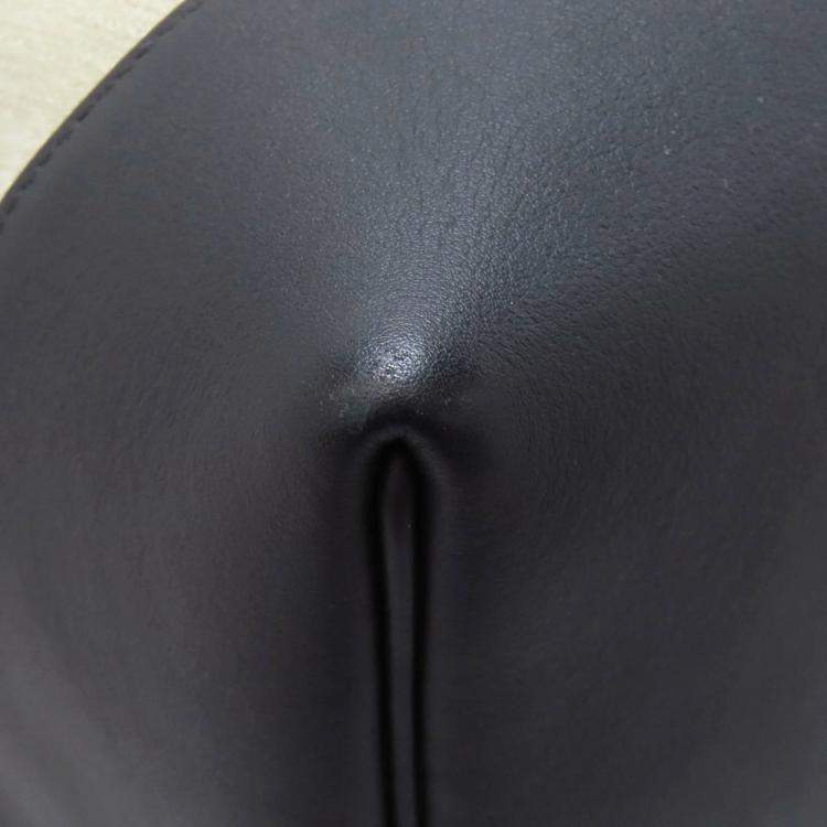 Pre Owned Hermes Sleek Backpack Canvas And Calfskin Leather