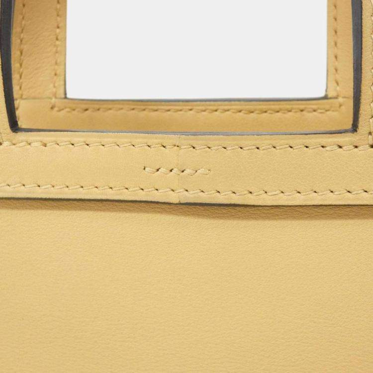 Pre Owned Hermes Arzan Mini Leather Handbag