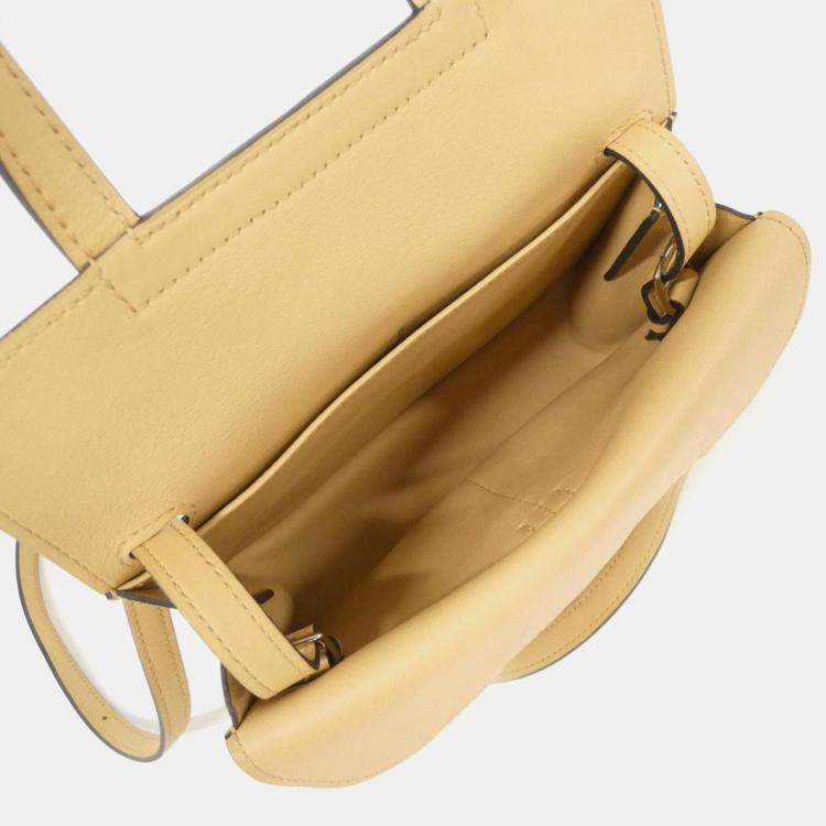 Pre Owned Hermes Arzan Mini Leather Handbag