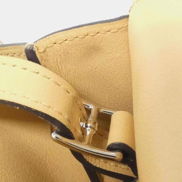 Pre Owned Hermes Arzan Mini Leather Handbag