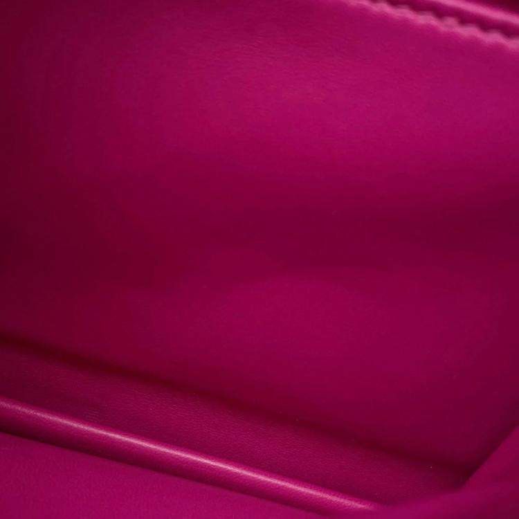 Pre Owned Hermes Shoulder Bag 2002-20 Rose Purple Evercolor