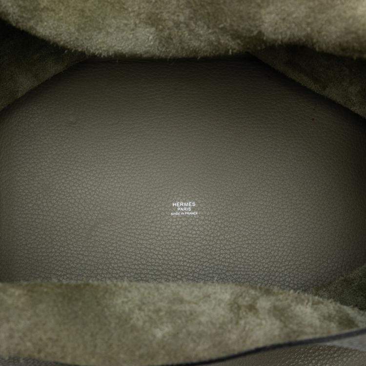 Pre Owned Hermes Sauge Clemence Picotin Lock 22