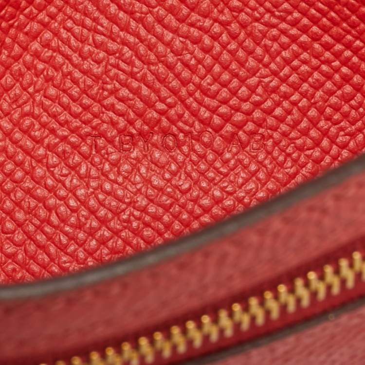 مملوكة مسبقًا Hermes Bearn Gusset Rose Jaipur Epsom Leather Continental Wallet