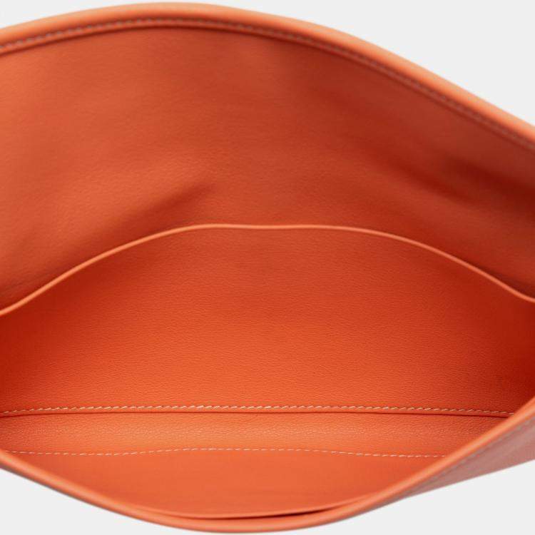 مملوكة مسبقًا Hermes Orange Swift Jige Duo