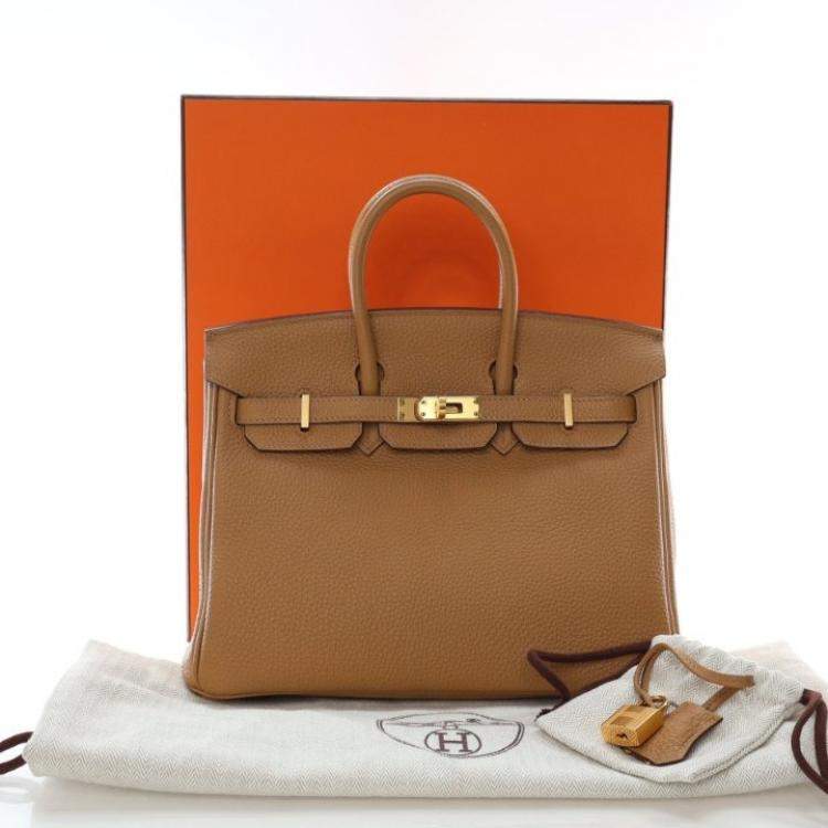 Pre Owned Hermes Biscuit Togo Birkin 25