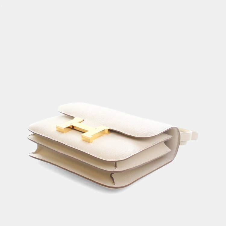 Pre Owned Hermes Craie Epsom Constance 18