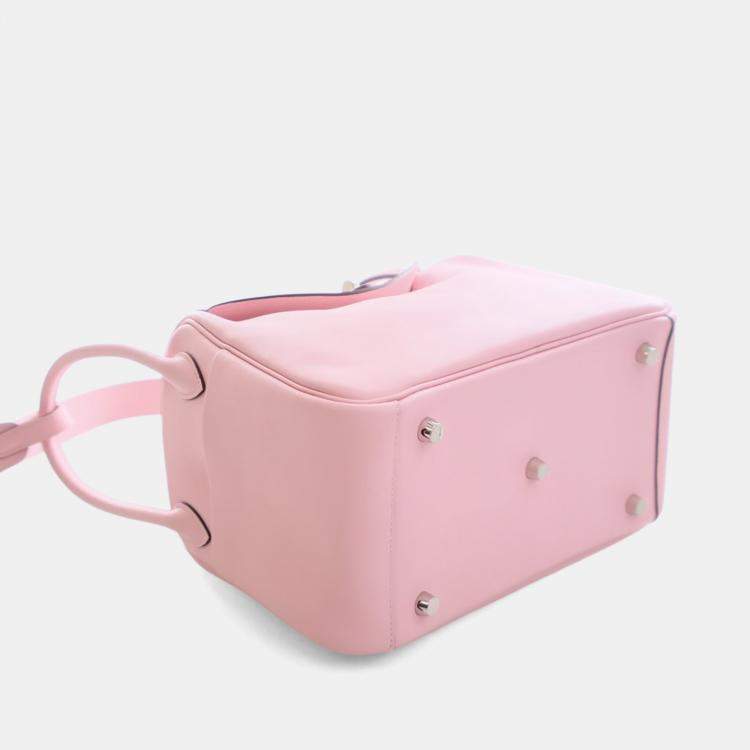 Pre Owned Hermes Rose Sakura Swift Lindy 26