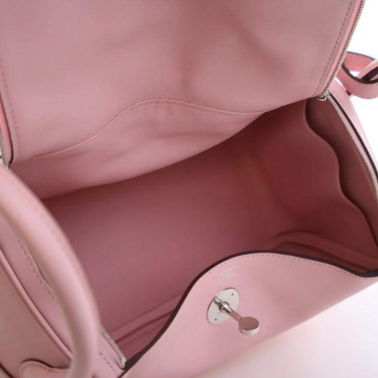 Pre Owned Hermes Rose Sakura Swift Lindy 26