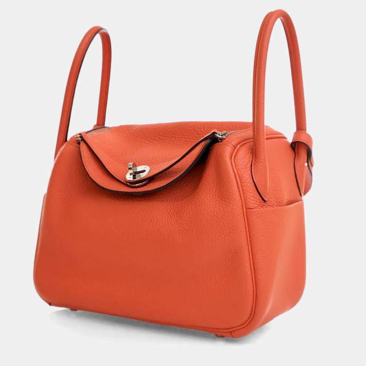 Pre Owned Hermes Capucine Clemence Verso Lindy 26