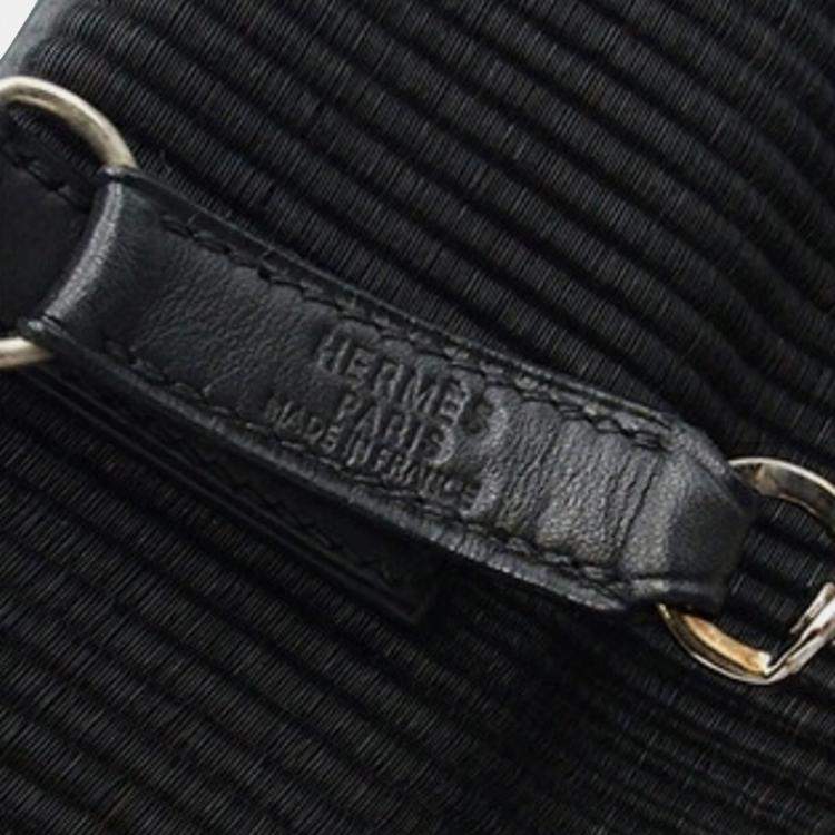 Pre Owned Hermes Black Crinoline and Barenia Trim II 31