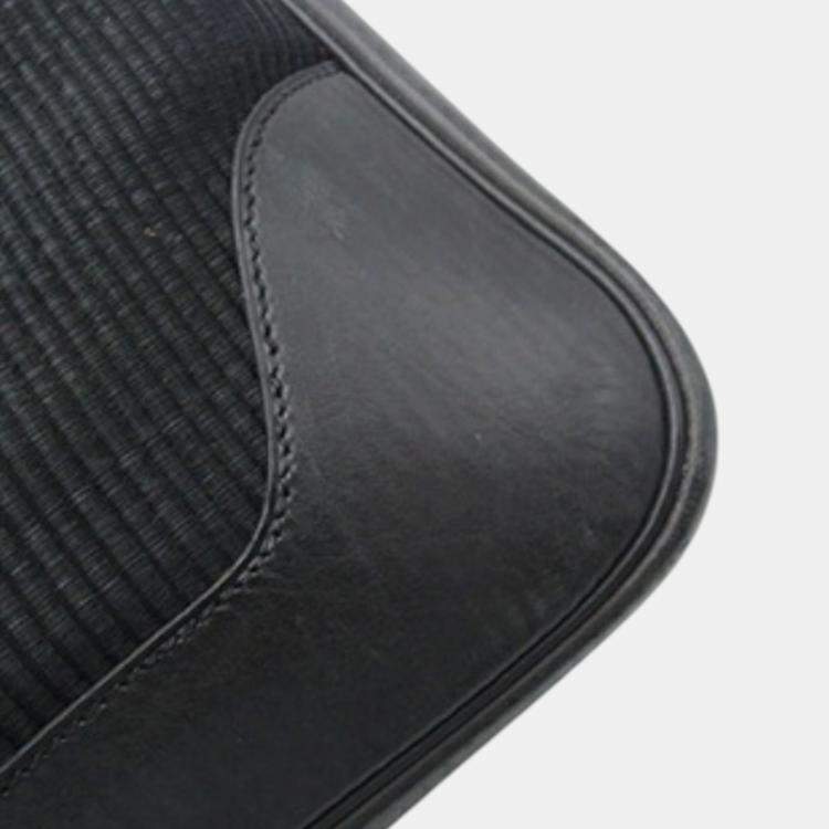 Pre Owned Hermes Black Crinoline and Barenia Trim II 31