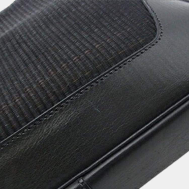 Pre Owned Hermes Black Crinoline and Barenia Trim II 31