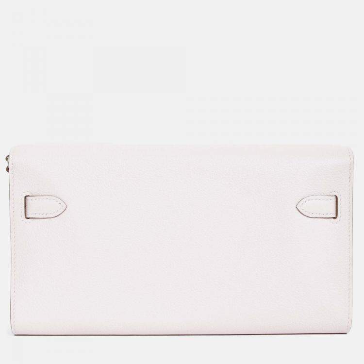 Pre Owned Hermes 2024 'Mauve Pale' Epsom Leather 'To Go' Crossbody