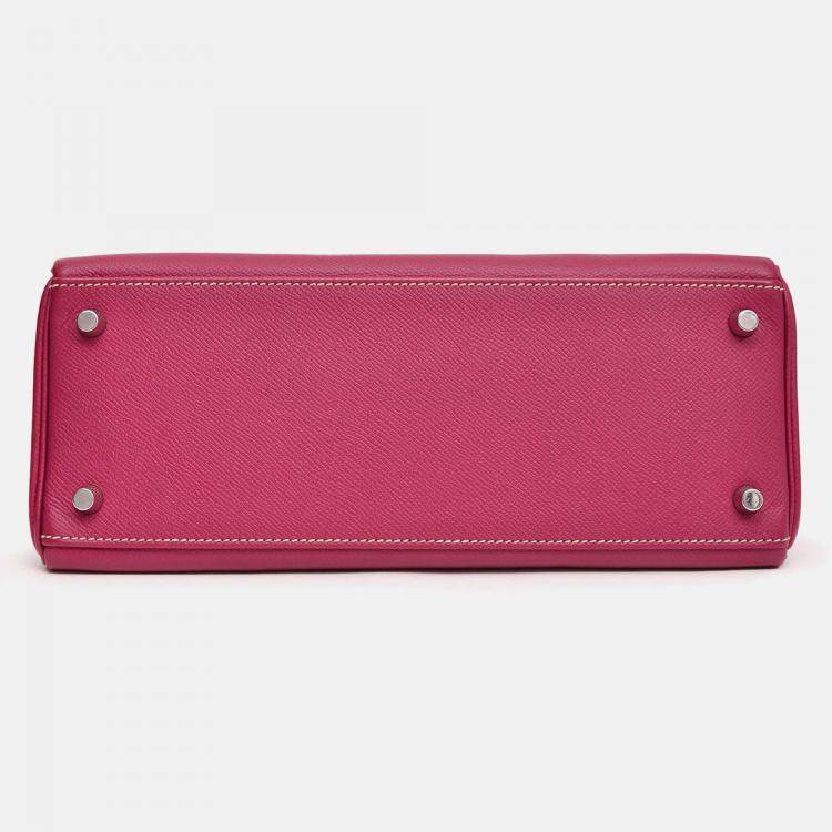 Pre Owned Hermes 2011 Epsom Leather Sellier Kelly 28