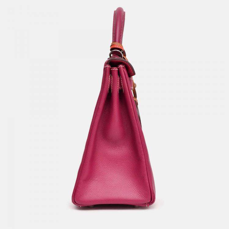 Pre Owned Hermes 2011 Epsom Leather Sellier Kelly 28