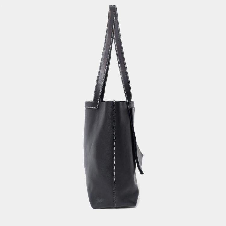 Pre Owned Hermes Black Swift Cabasellier 31 Tote
