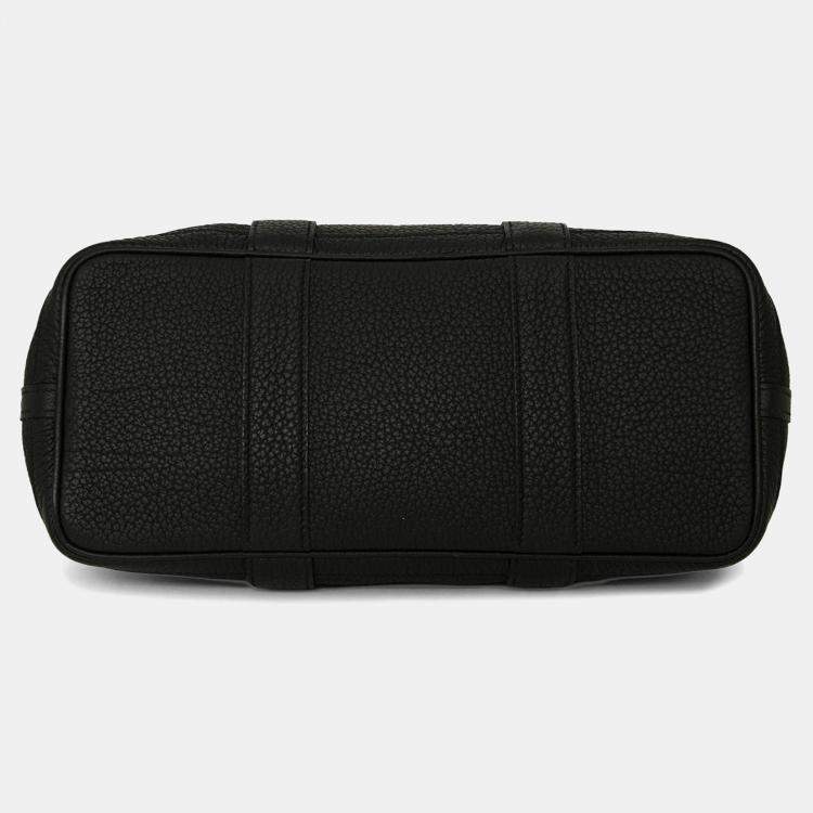 Pre Owned Hermes Black Negonda Leather Garden Party 30