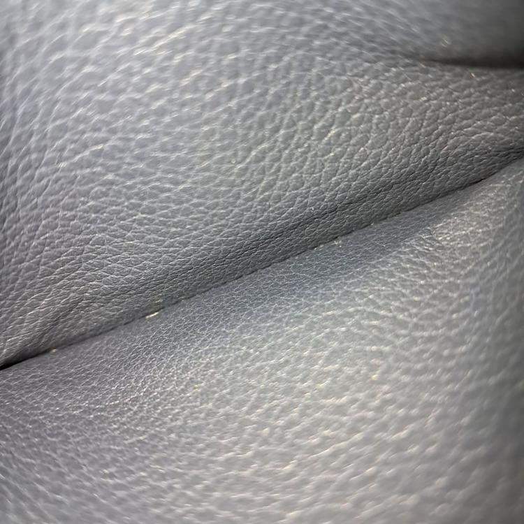 Pre Owned Hermes Black Leather Citizen Twill Cardholder