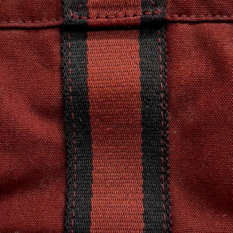 Pre Owned Hermes Red Cotton Furutto Gm