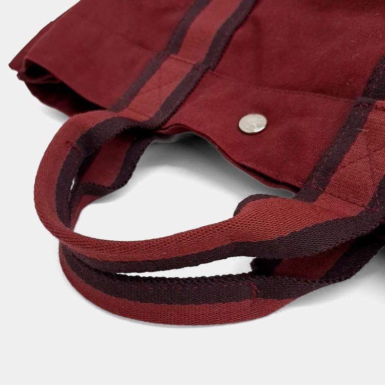 Pre Owned Hermes Red Cotton Furutto Gm