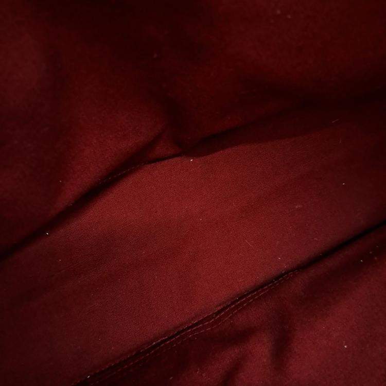 Pre Owned Hermes Red Cotton Furutto Gm