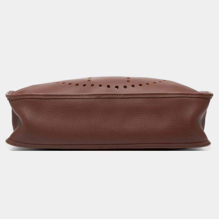 Pre Owned Hermes Havane Clemence Evelyne I PM