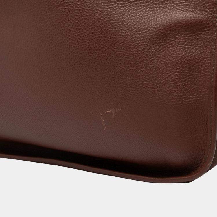 Pre Owned Hermes Havane Clemence Evelyne I PM