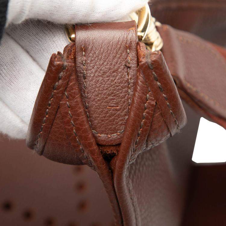 Pre Owned Hermes Havane Clemence Evelyne I PM