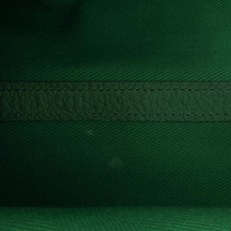 Pre Owned Hermes Bambou Toile and Negonda Garden Party 36