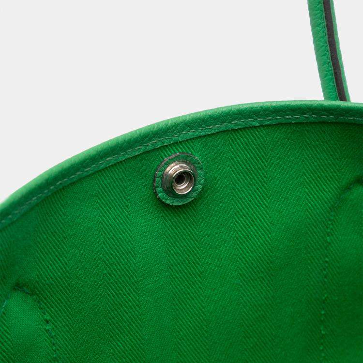 Pre Owned Hermes Bambou Toile and Negonda Garden Party 36