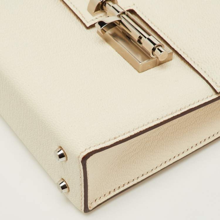 Pre Owned Hermes Verrou Chaine Mini Nata Mysore Leather Bag