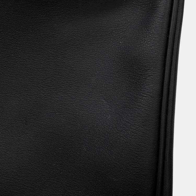 مملوكة مسبقًا Hermes Kelly Jump Black Swift Leather