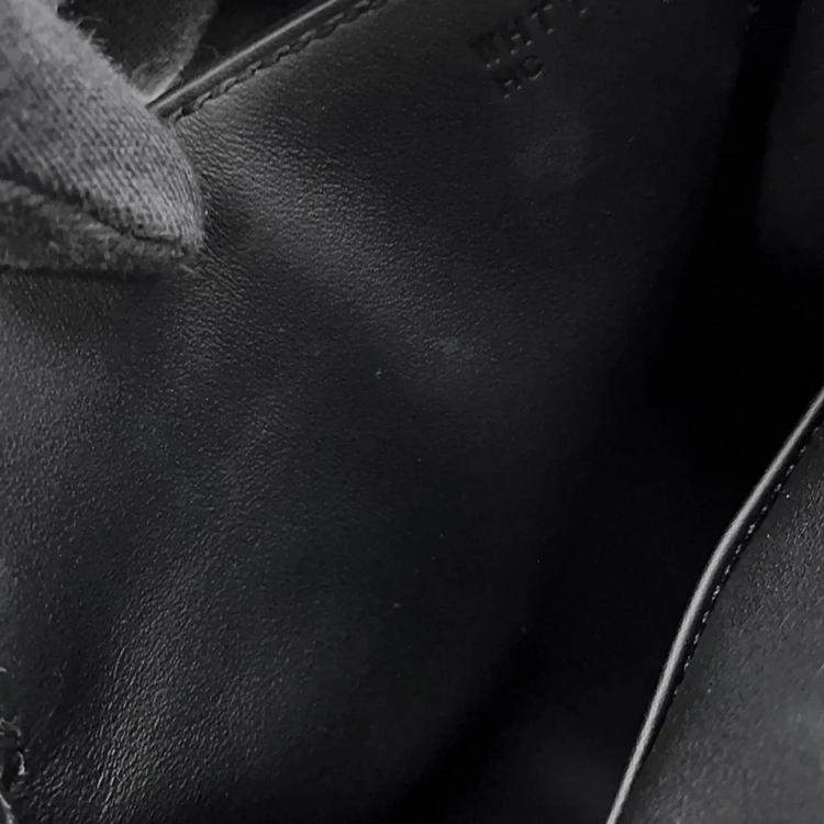 مملوكة مسبقًا Hermes Kelly Jump Black Swift Leather