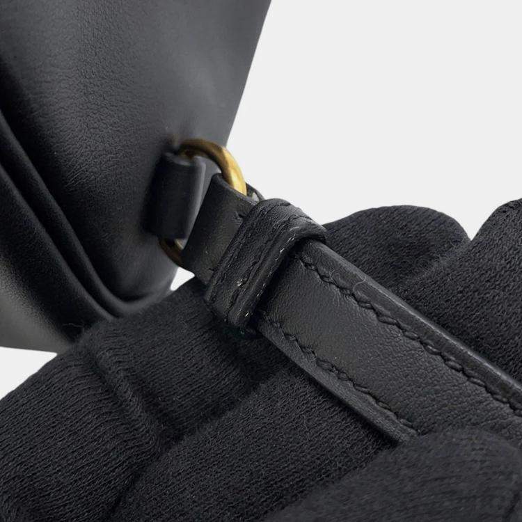 مملوكة مسبقًا Hermes Kelly Jump Black Swift Leather