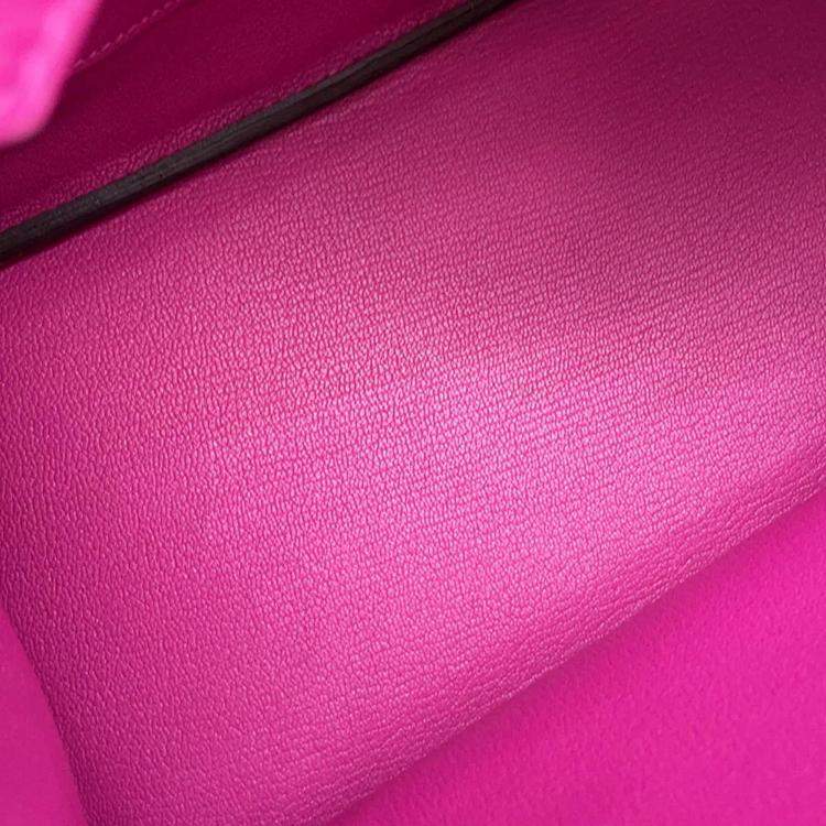 Pre Owned Hermes Birkin Rose Purple Togo Leather Size 30
