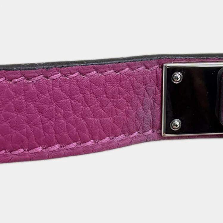 Pre Owned Hermes Birkin Rose Purple Togo Leather Size 30