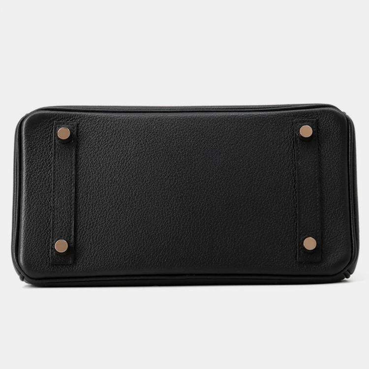 Pre Owned Hermes Birkin Touch Black Niloticus Taurillon Size 25