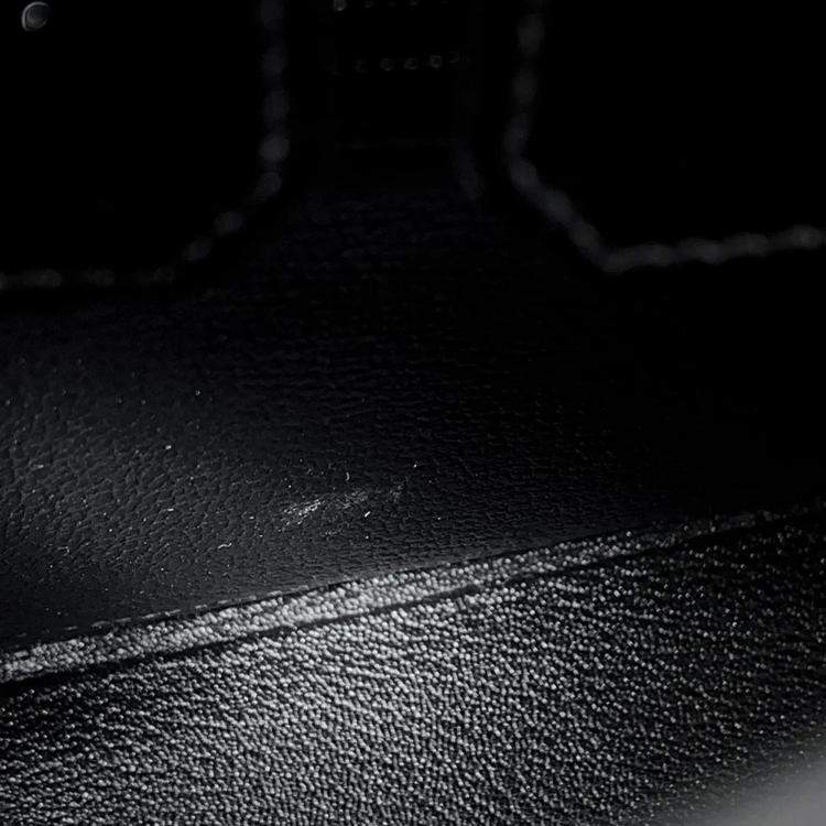 Pre Owned Hermes Birkin Touch Black Niloticus Taurillon Size 25