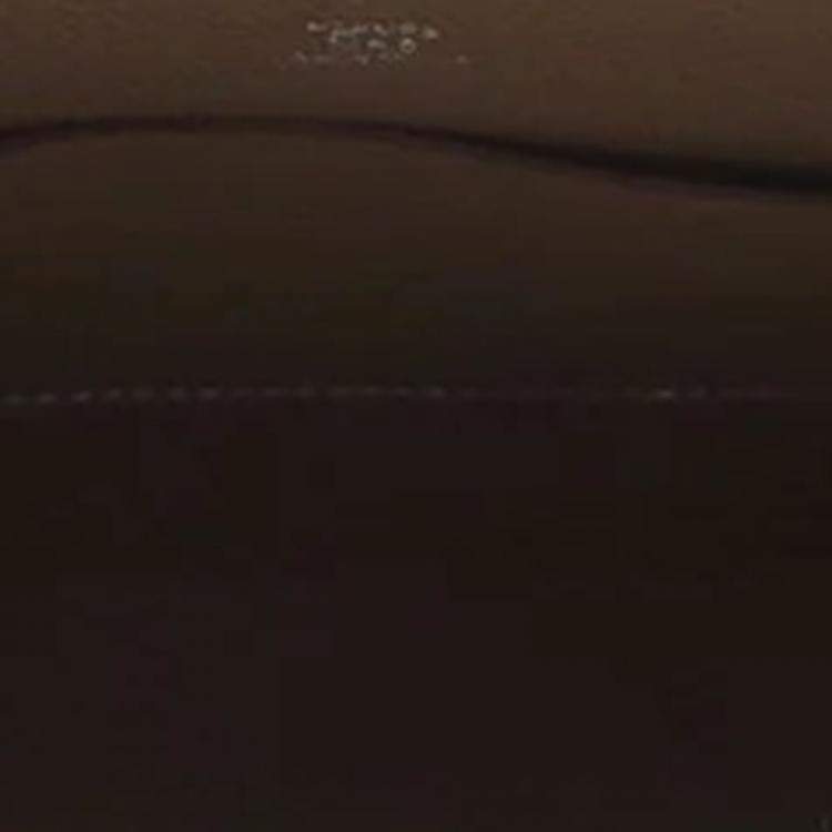 Pre Owned Hermes Videpoches Etoupe Togo Leather