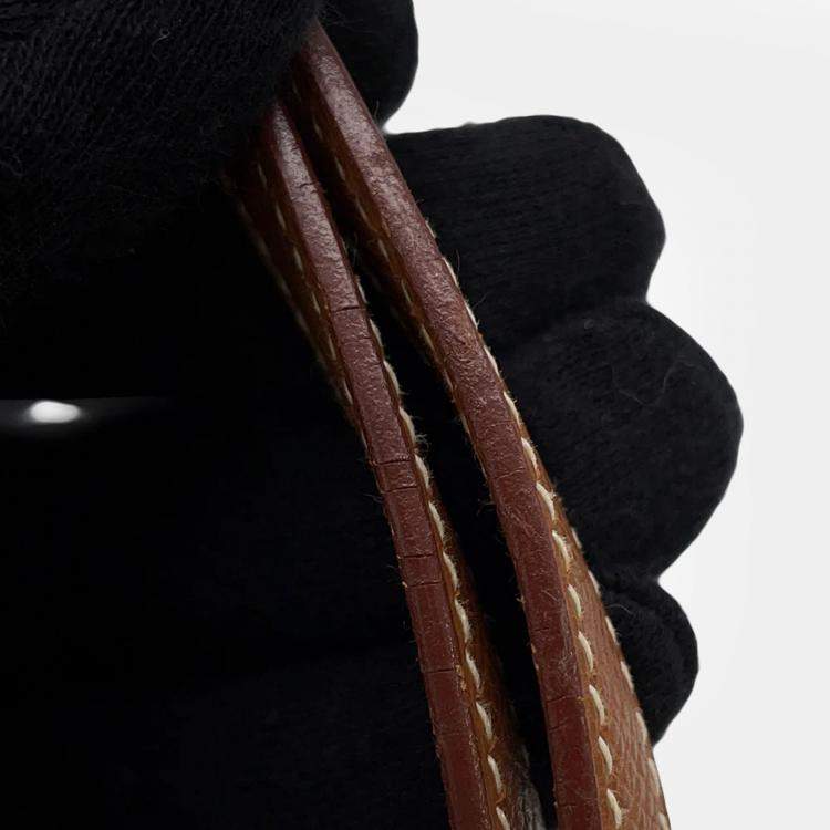 Pre Owned Hermes Mini Kelly Gold Courchevel Size 20