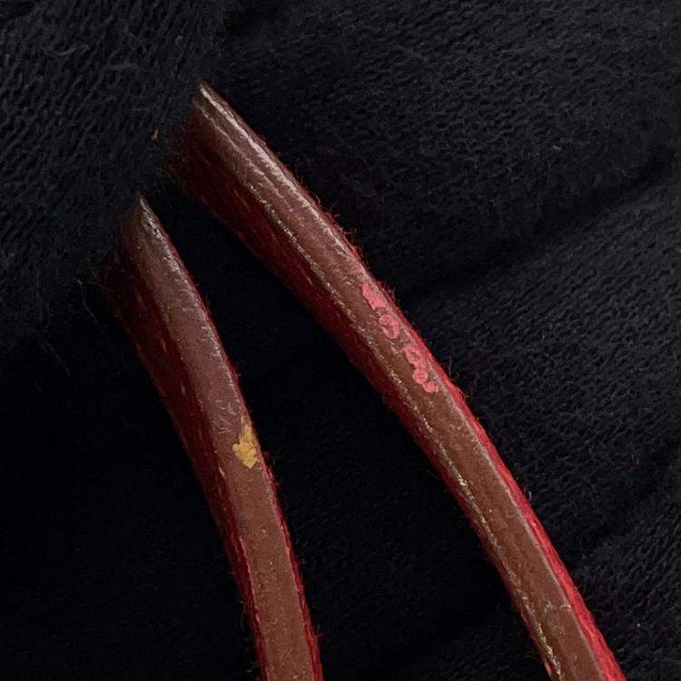 مملوكة مسبقًا Hermes Kelly 20 Rouge Vif Courchevel Leather Mini Bag