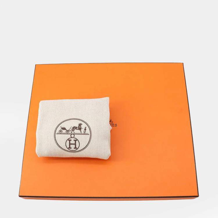 Pre Owned Hermes Videpoches Shoulder Bag Etoupe Togo Leather