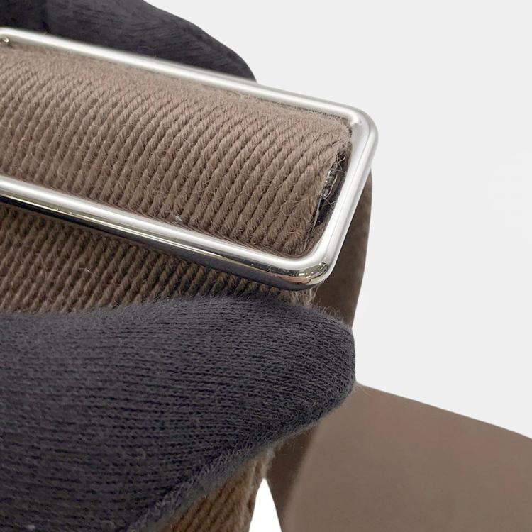 Pre Owned Hermes Videpoches Shoulder Bag Etoupe Togo Leather