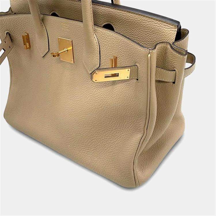 Pre Owned Hermes Birkin Trench Togo Leather Size 30