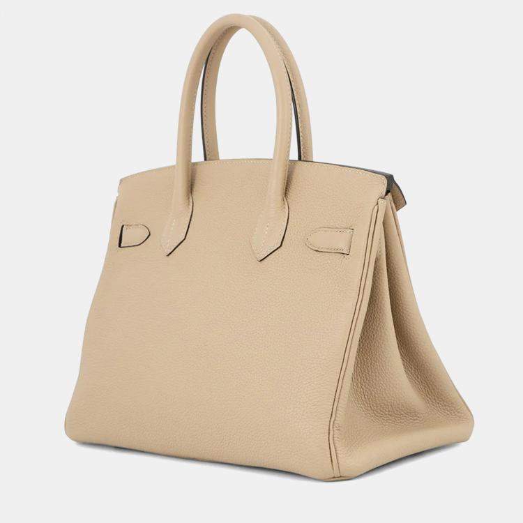 Pre Owned Hermes Birkin Trench Togo Leather Size 30