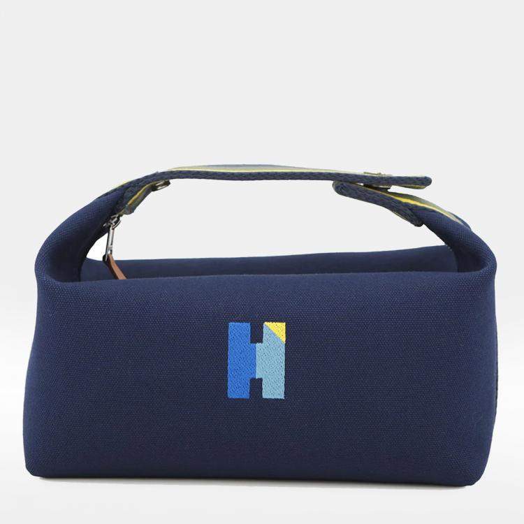 مملوكة مسبقًا Hermes Bride A Brac H Pavilion Marine Canvas Size Pm